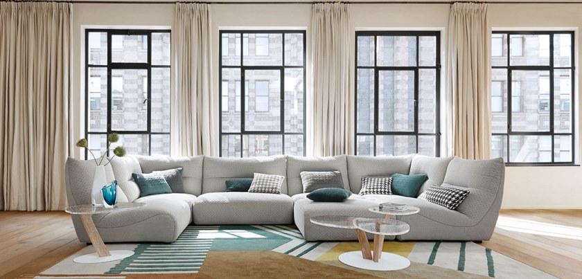 Roche Bobois Секционный модульный диван из ткани sun-id-1476674 - Вид №3