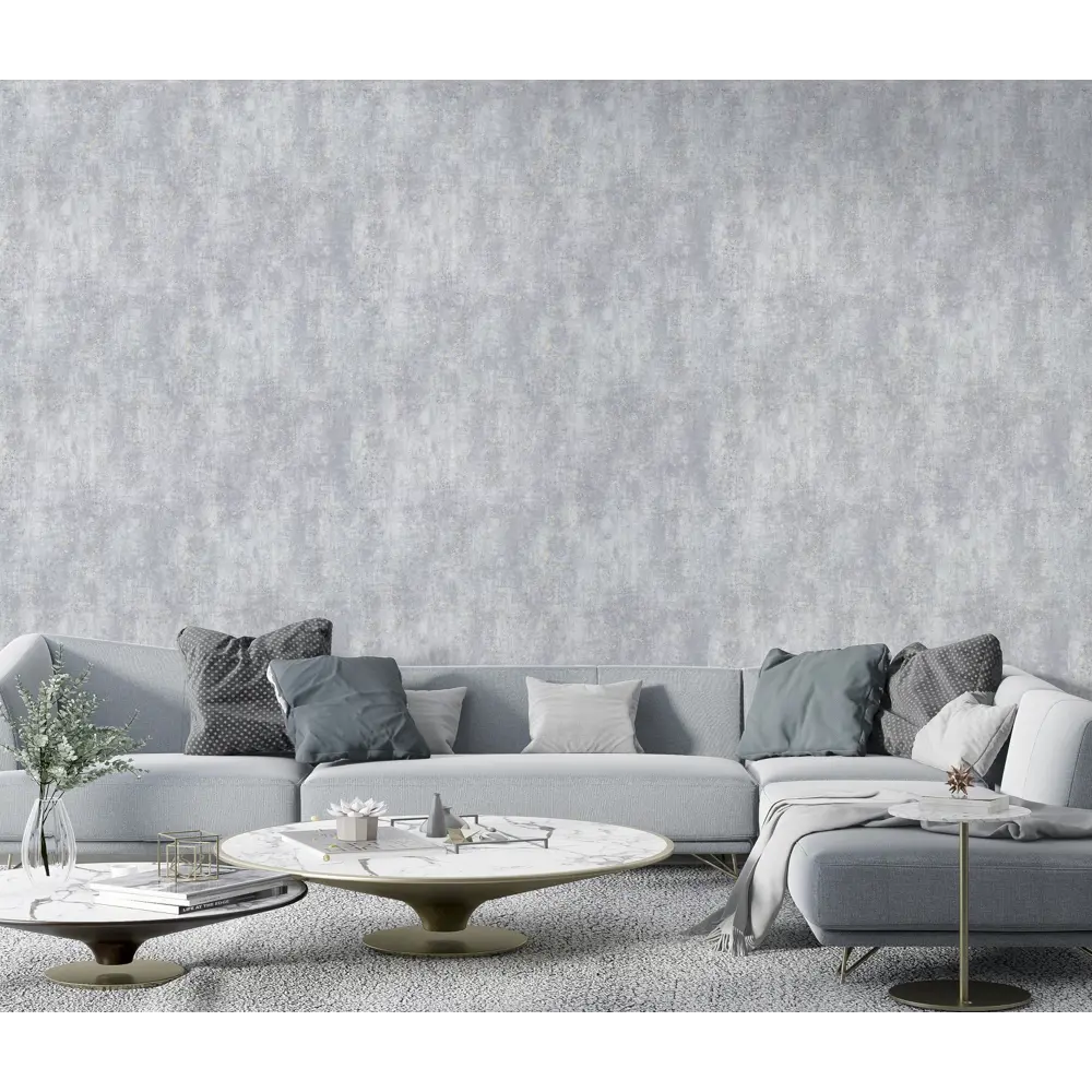 Обои флизелиновые Asc Wallpaper Luxury серые 1.06 м 204523 89446161 STLM-2081747 - Вид №4