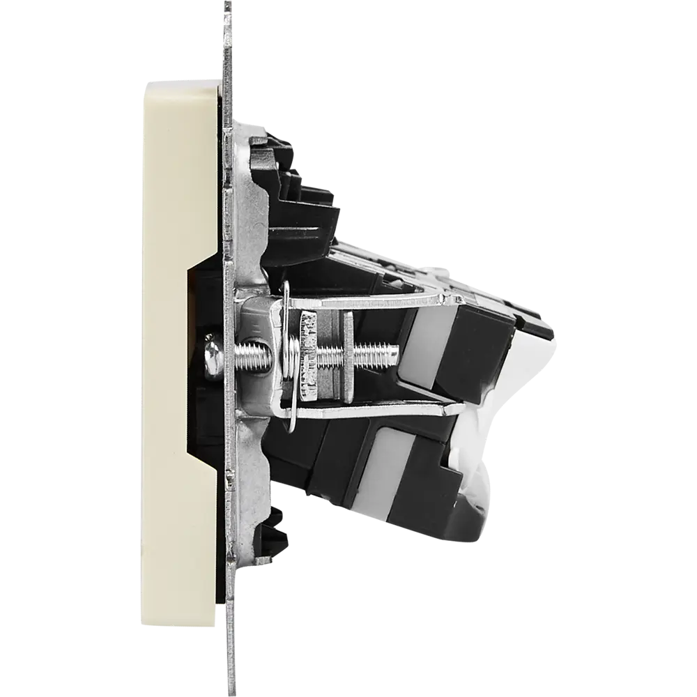 Компьютерная розетка IEK Brite двойная встраиваемая RJ45 Cat 5e 87761512 STLM-1113984 - Вид №2
