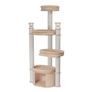 ПР0058601 Игровой комплекс Beauty-5, 175 см, цвет в лаке подушки бежевые MYSNOOPY