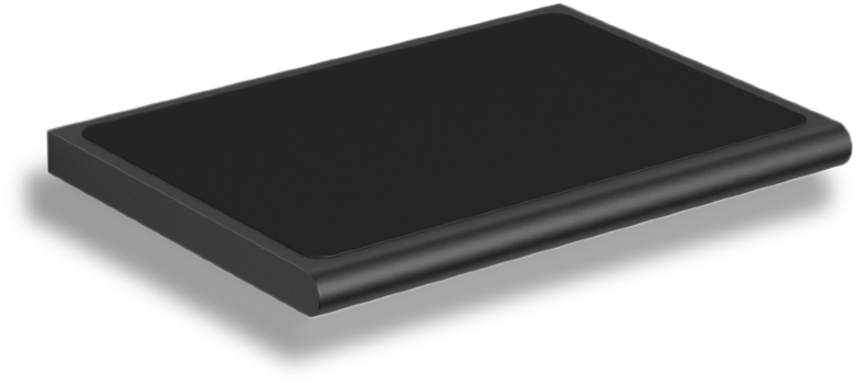 38051F-BP Душевая полка VICO подвесная ANTI-SLIP цвет черный матовый LANGBERGER VICO, BLACK EDITION