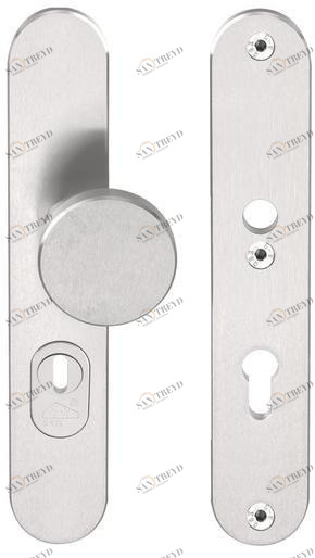 Formani Ручка двери из нержавеющей стали с замком Basic Lb60-50kt