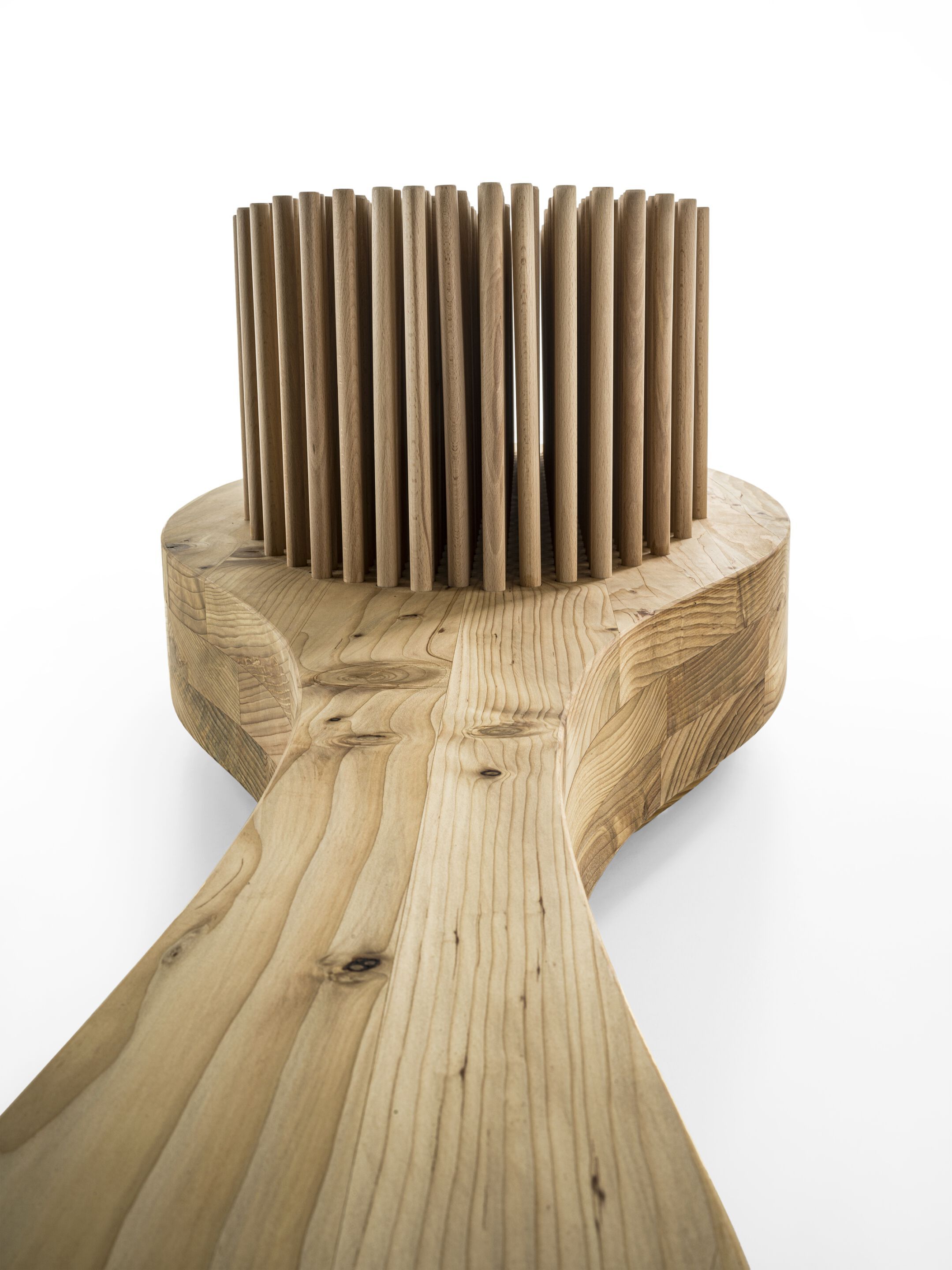 Кедровая скамья Riva 1920 Wood Nature ARCH-00048848 - Вид №3