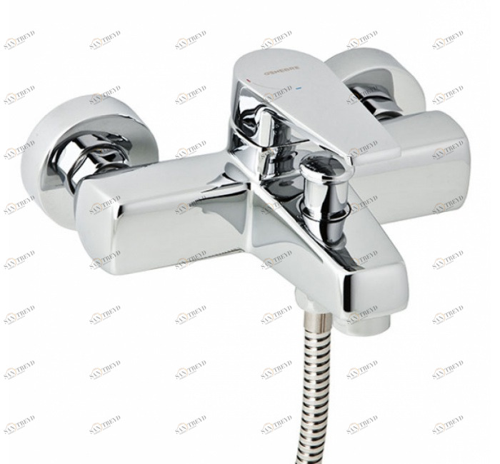 GENEBRE 64100 04 45 66 Смеситель для ванны однорычажный с комплектом 