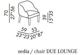 Meridiani Кресло из ткани с подлокотниками Odette sun-id-1447722 - Вид №1