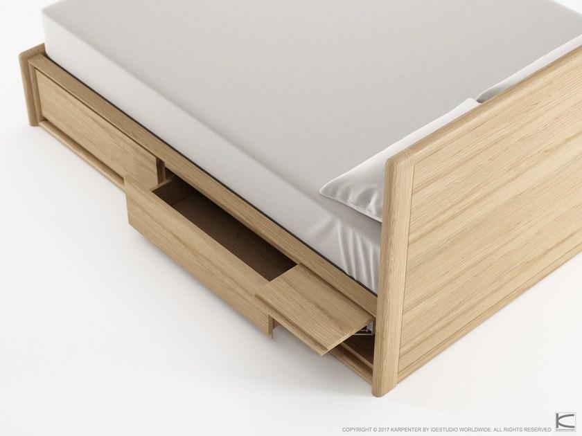 KARPENTER Двуспальная деревянная кровать Circa17 sun-id-1419609 - Вид №3