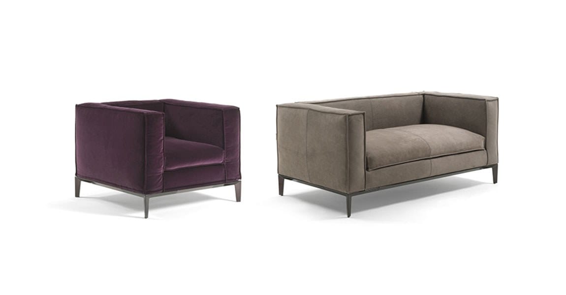 2-местный кожаный диван Frigerio Taylor ARCH-00129063 - Вид №2