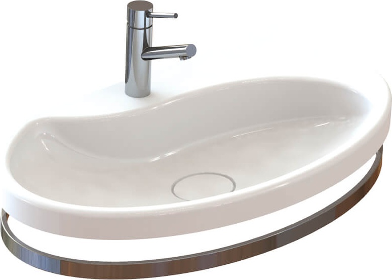 Держатель для полотенец Aqua Pura (нержавеющая сталь) / AP080-H Aqua Creavit - Вид №1