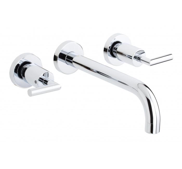 GENEBRE 68132 12 45 66 Смеситель для умывальника с изливом 22 см  - Вид №1