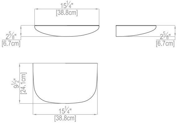 L'ANTIC COLONIAL Полка для ванной из дерева Balda sun-id-1455485 - Вид №6