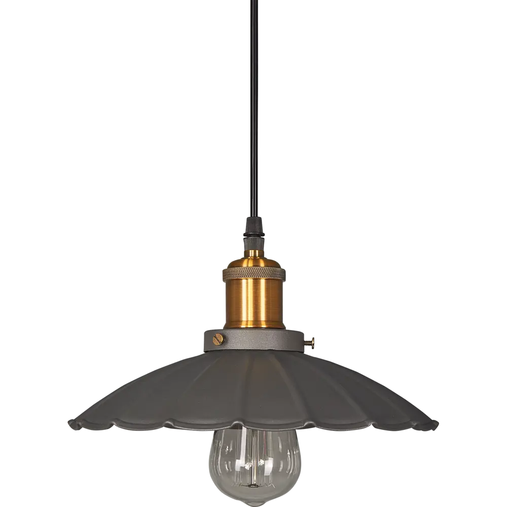 Подвес 1411/1P 1xE27x60 Вт, цвет кофе 18714360 STLM-2165757 JLIGHT  - Вид №1