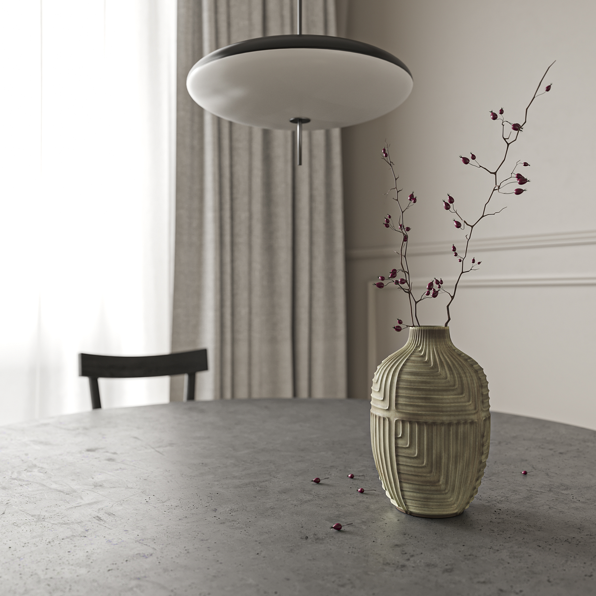 MD-01 Обеденный стол из бетона BET-ON BetOn  - Вид №2