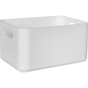 Ёмкость большая Berossi 22x12x15 см, пластик, цвет белый