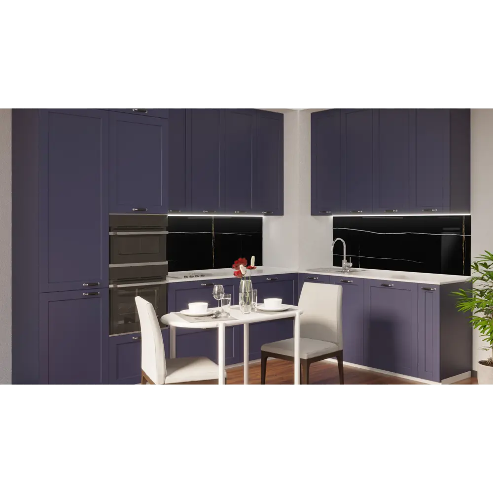 Стеновая панель Alumoart Sahara Noir Cord 48.1.4 60x0.4x240 см алюминий цвет черный камень 88887747 STLM-2130302  - Вид №3