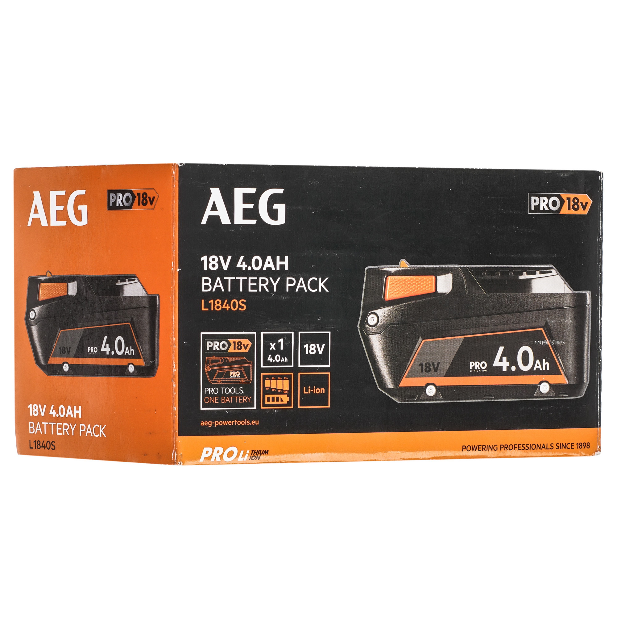 Аккумулятор AEG L1840S PRO 18V 5480999 STDN-0056158 - Вид №4
