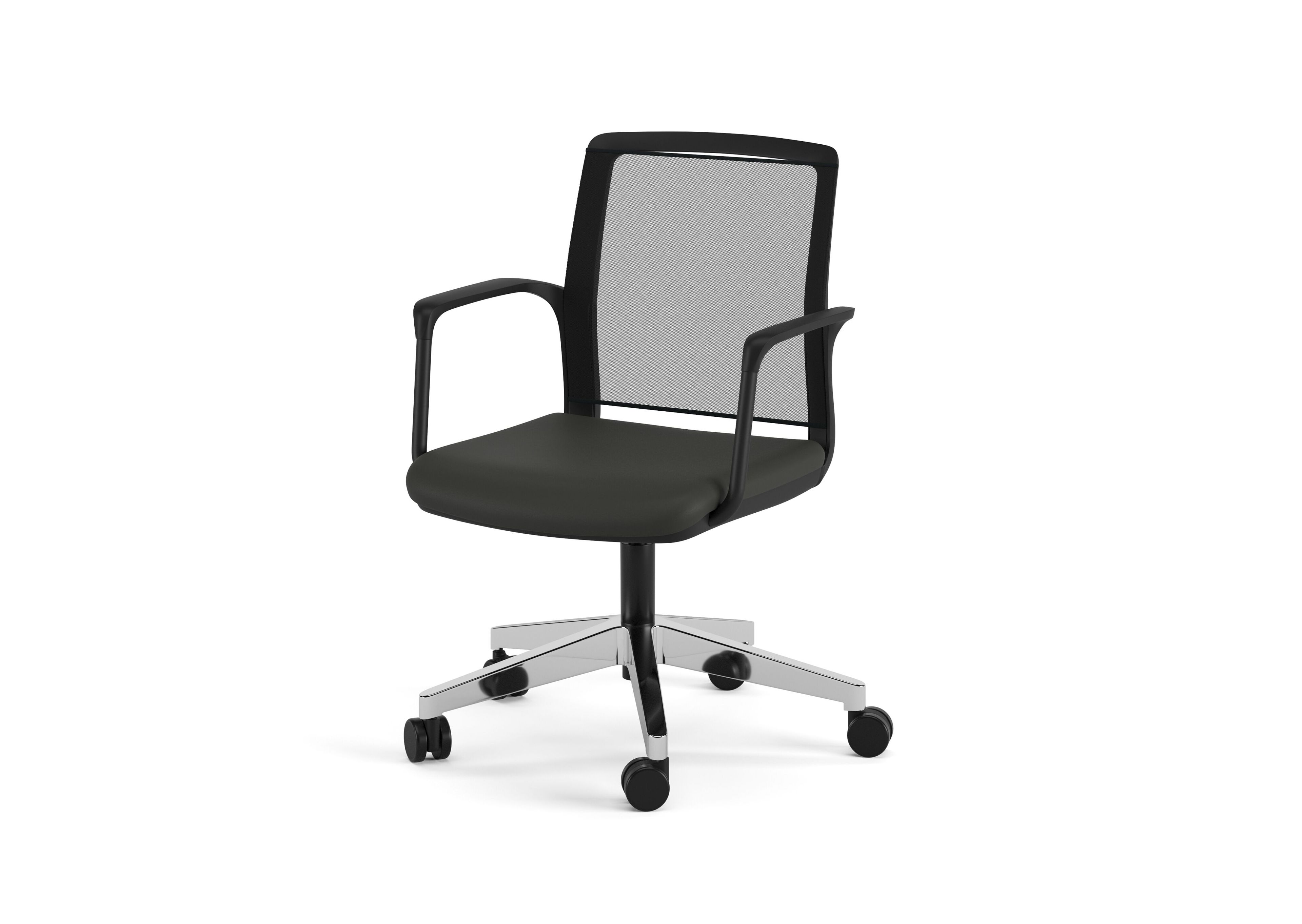 Ткань поворотный операционный офисный стул с колесами Ersa EIGHT ARCH-00028660 - Вид №2