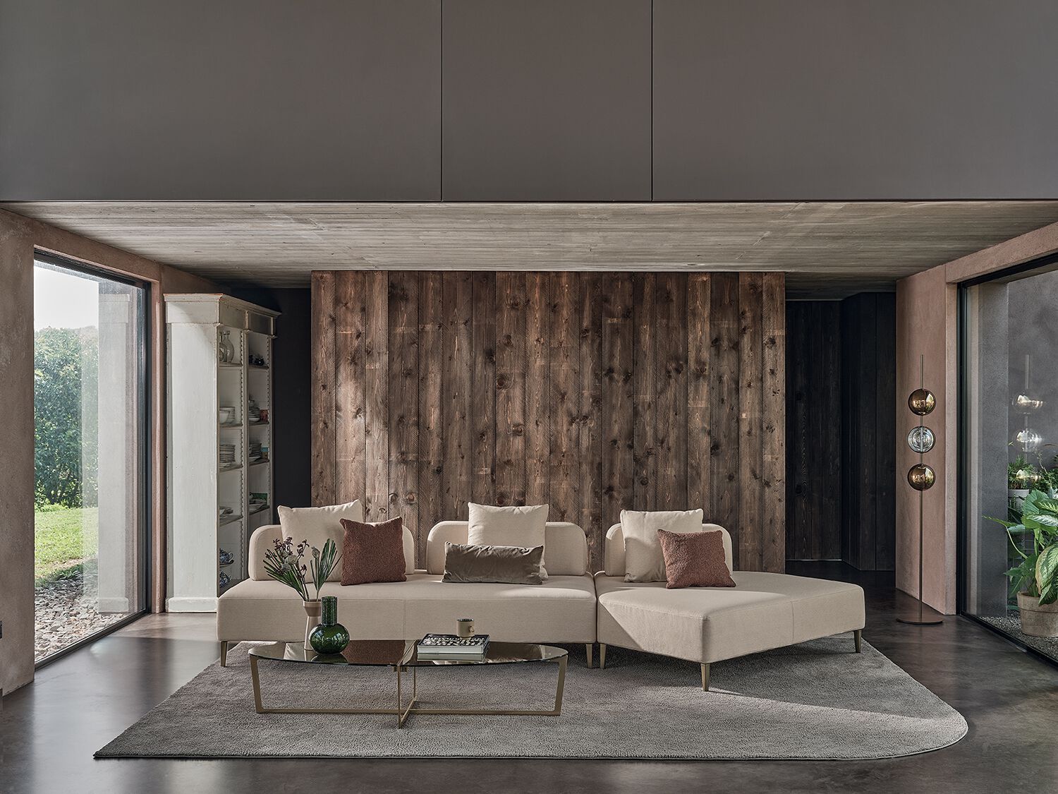 Кожаный модульный диван Bontempi Casa DENVER ARCH-00152559 - Вид №2