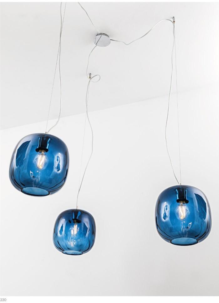 Rossini Illuminazione Подвесной светильник из дутого стекла  Oba101  - Вид №3