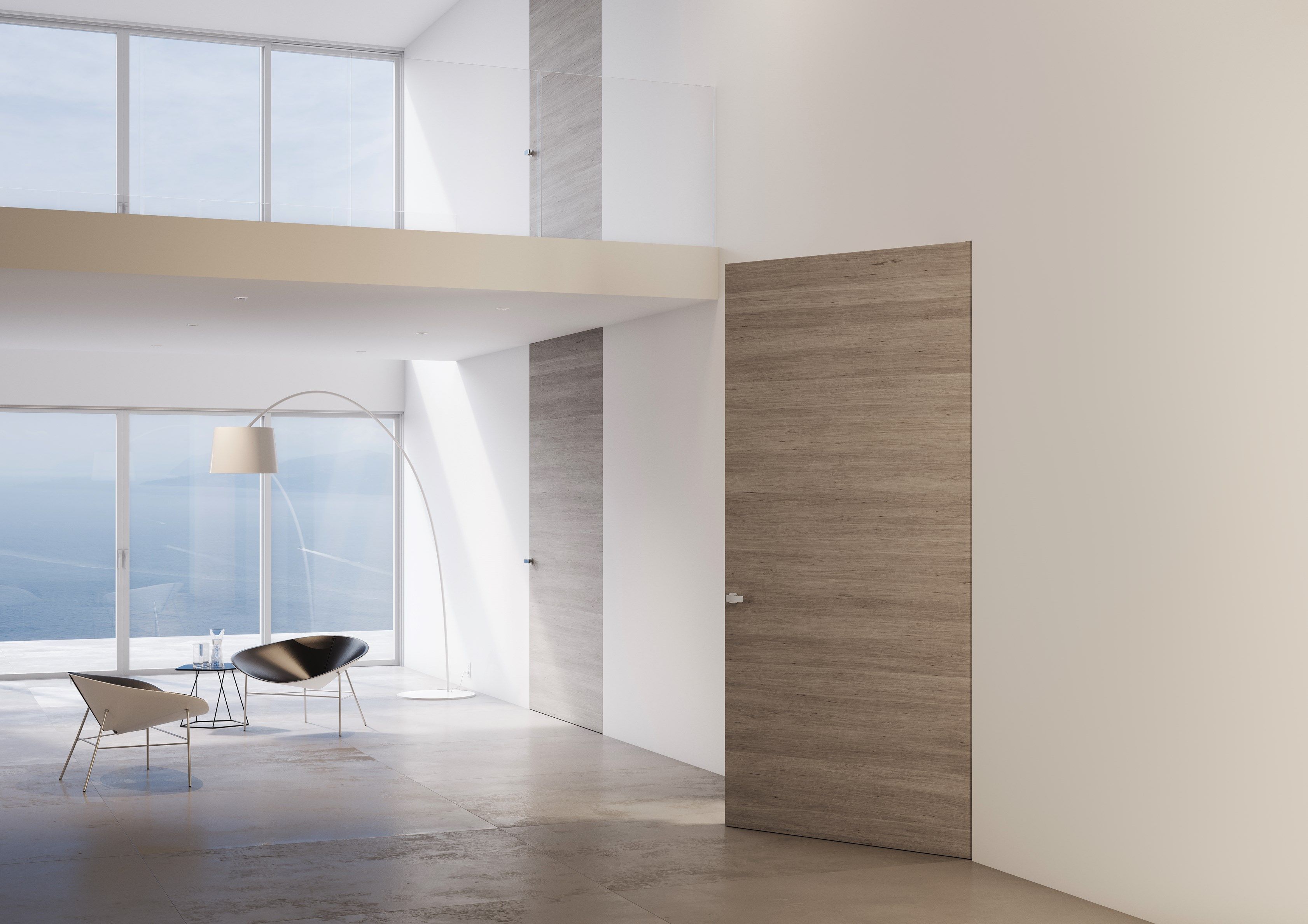 Заподлицо стены распашная дверь Linvisibile Linvisibile Alba ARCH-00129380 - Вид №3