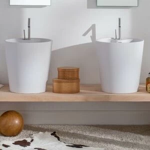 45618 Накладная раковина на столешницу  овальная Rapsel