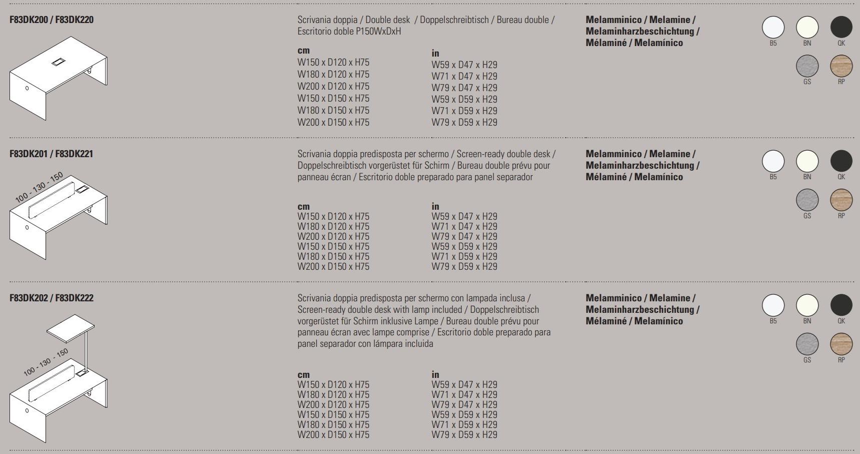 FANTONI Несколько рабочих станций Quaranta5 sun-id-1370840 - Вид №3
