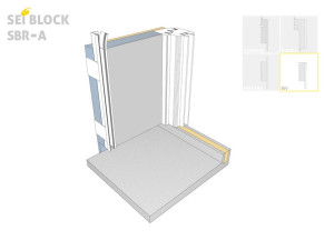 Теплоизоляционное плечо для оконного отсека