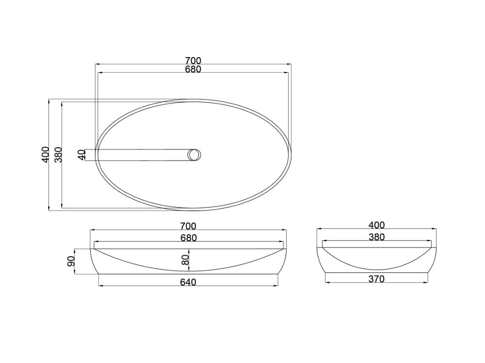 Овальная столешница JEE-O ARCH-00017487 - Вид №2