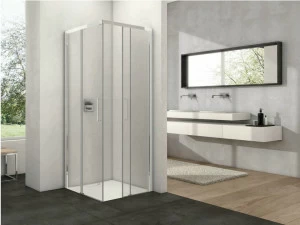 Provex Industrie Душевой уголок угловой с раздвижной дверцей Arco/arco free