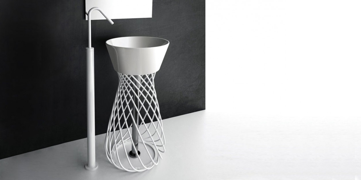 W1 Накладная раковина на столешницу  овальная Ceramica Hidra  - Вид №2