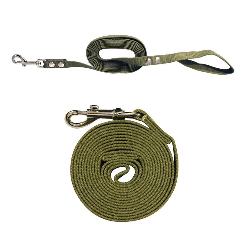ПР0057237 Поводок для собак брезентовый 2,5см х 7м GAMMA 