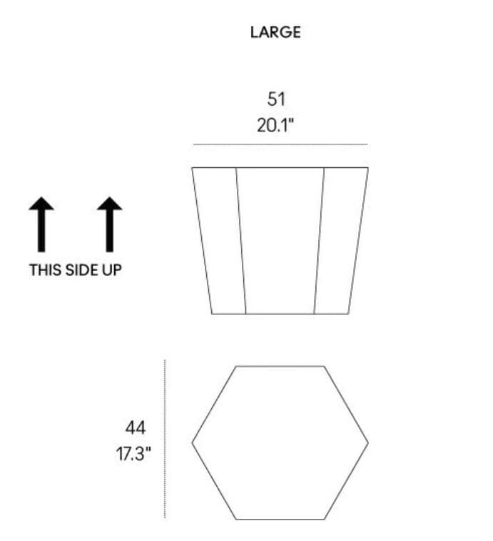 Шестиугольный журнальный столик In Stock Casamania &amp ARCH-00037219 - Вид №4