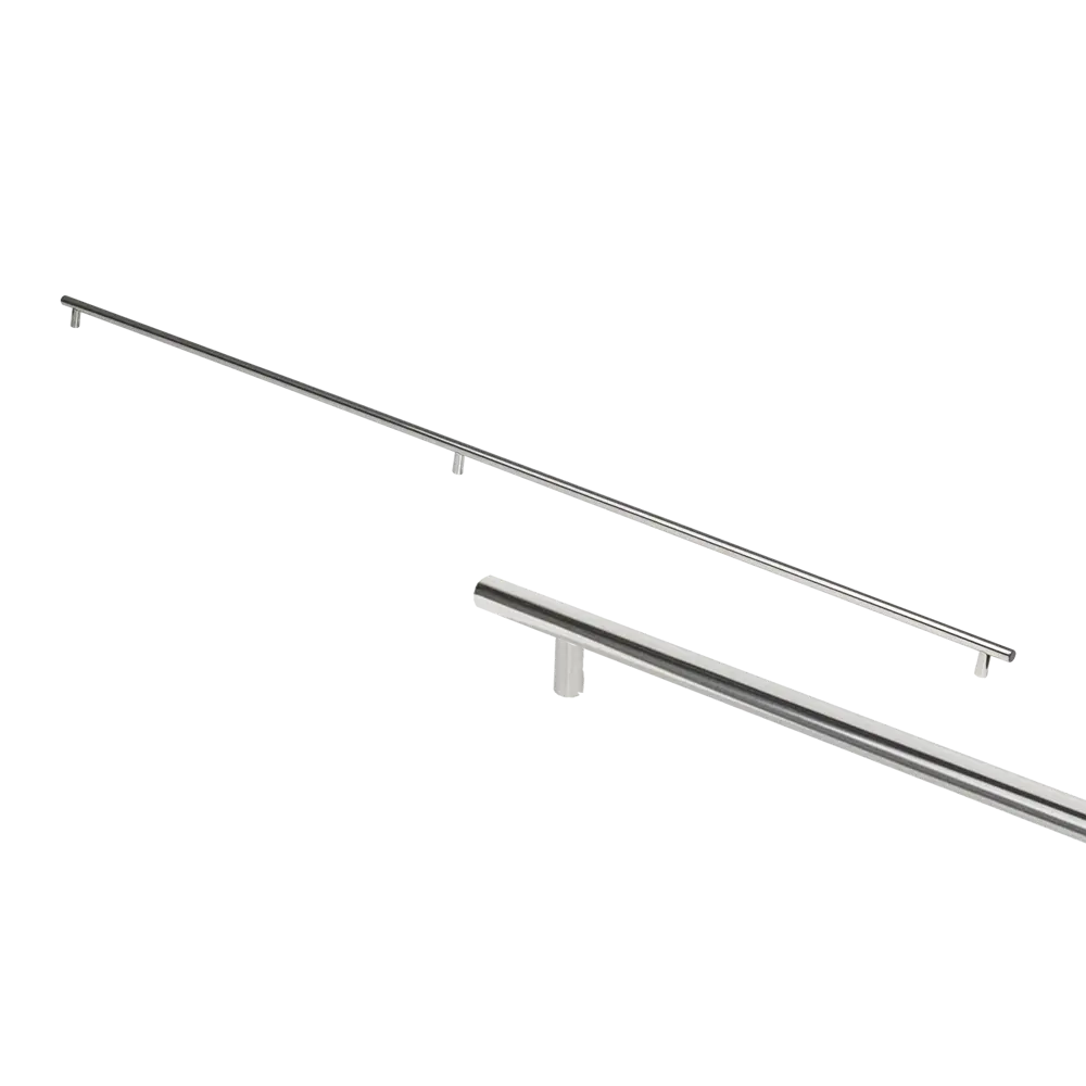 Мебельная ручка-рейлинг KONSENSA 1200 мм хром 89433453 STLM-2167488 