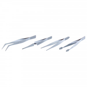 12675523 Набор пинцетов из нержавеющей стали Sparta 4 шт.