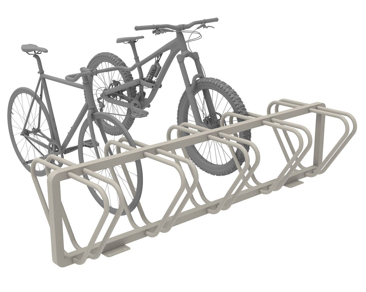 Стойка для велосипедов из оцинкованной стали Lazzari DUO ARCH-00117736 - Вид №8