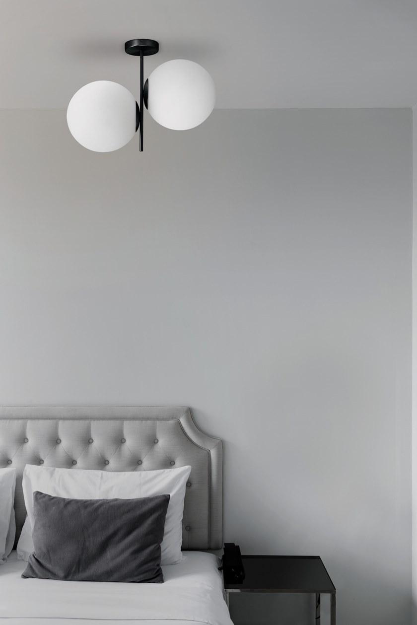 Miloox Потолочный светильник из опалового стекла и металла Jugen sun-id-1406364 - Вид №3