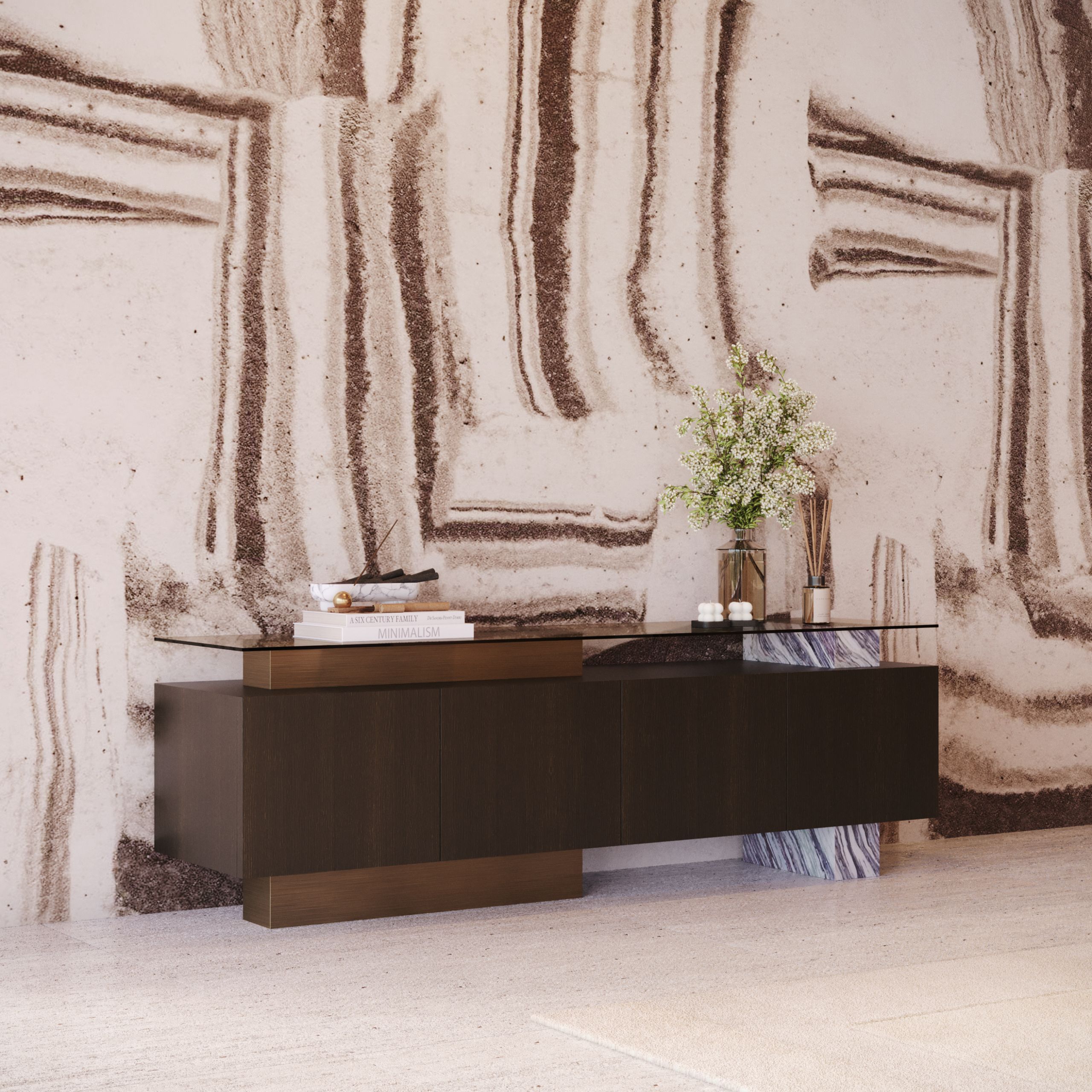 Деревянный шкаф с распашными дверями Stylish Club Toro ARCH-00056928