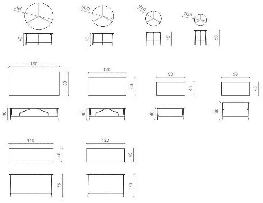 B&T Design Прямоугольный журнальный столик из закаленного стекла sun-id-1411940 - Вид №2