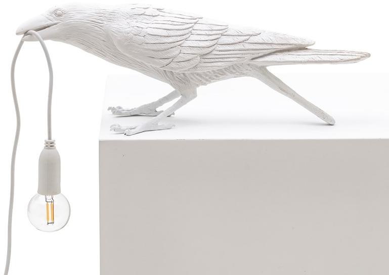 Seletti Светодиодная настольная лампа из смолы Bird lamp sun-id-1388583 - Вид №4