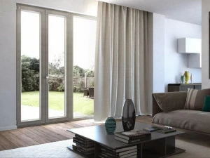 NURITH Распашная французская дверь из ПВХ