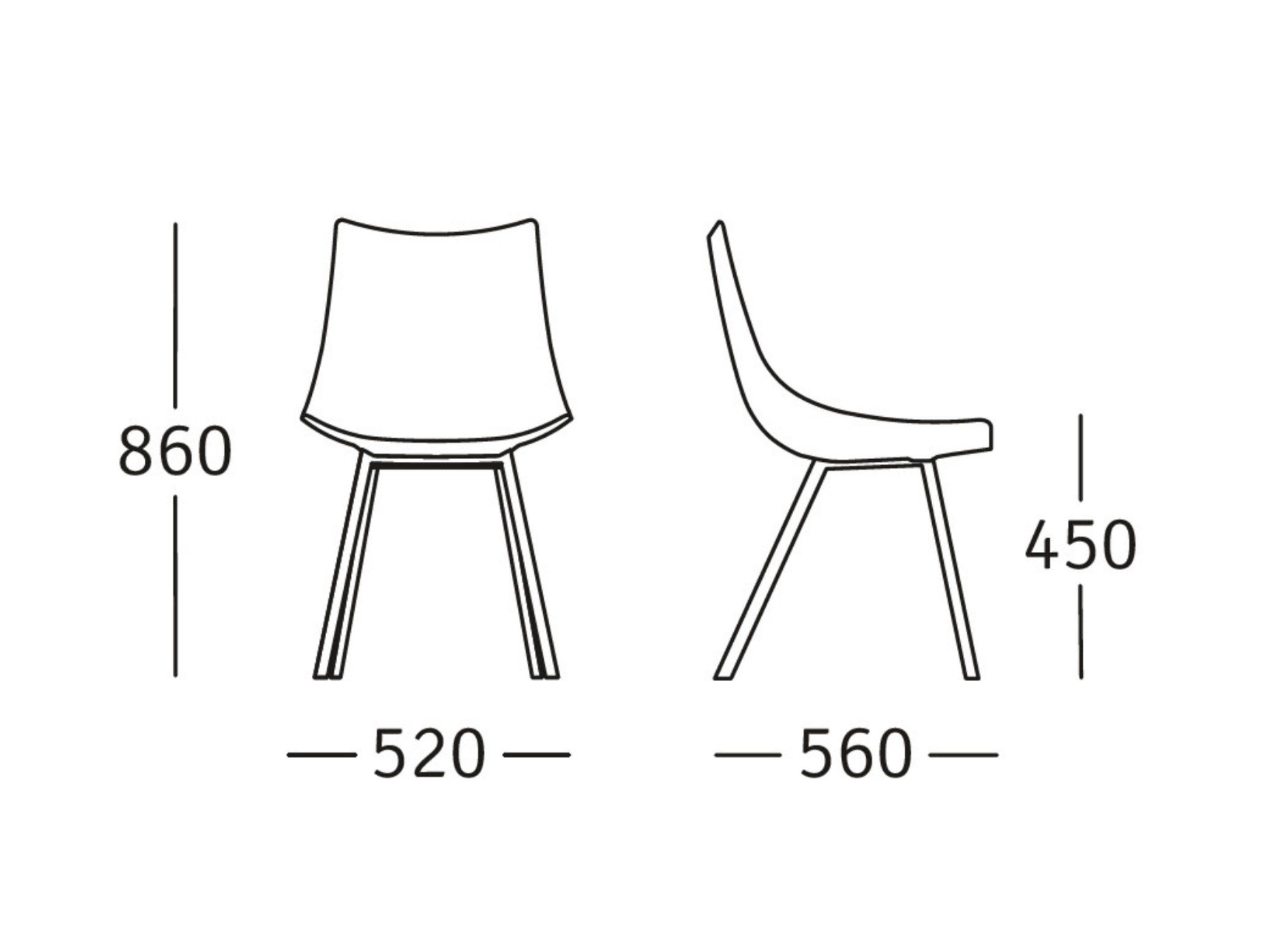 Полиуретановый стул ROSSIN ARCH-00044348 - Вид №4