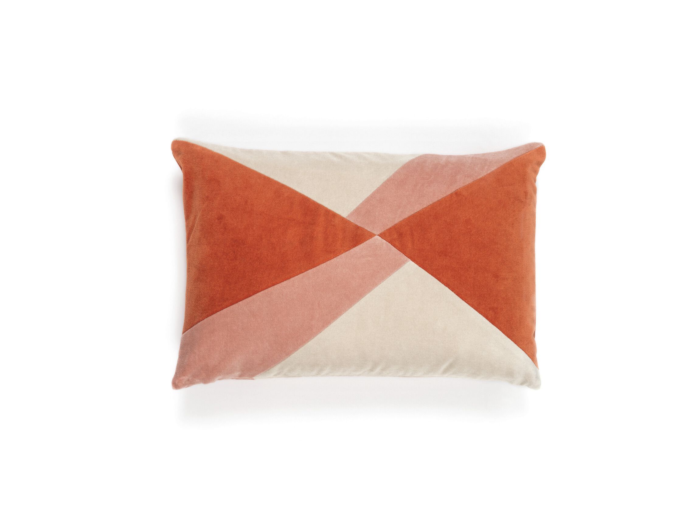 Бархатная подушка с геометрическим рисунком Élitis CLIO ARCH-00143022 - Вид №12