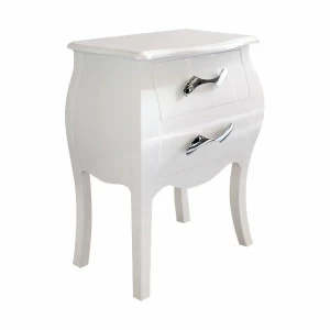 Тумбочка прикроватная белая Freedom ESF FIUME 043976 Белый