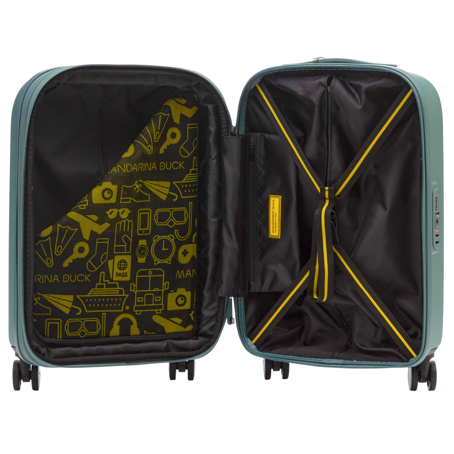 SZV34-23A Чемодан SZV34 Expandable Small Trolley Mandarina Duck Logoduck+  - Вид №2
