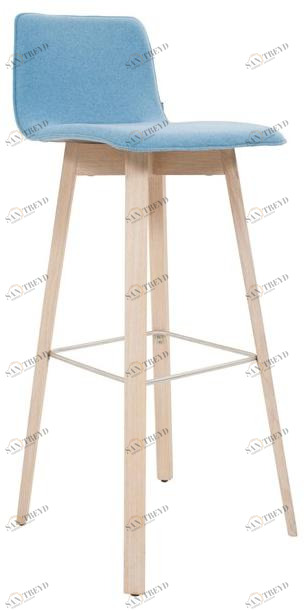 KFF Барный стул из дерева, мягкий со спинкой Maverick sun-id-1382182