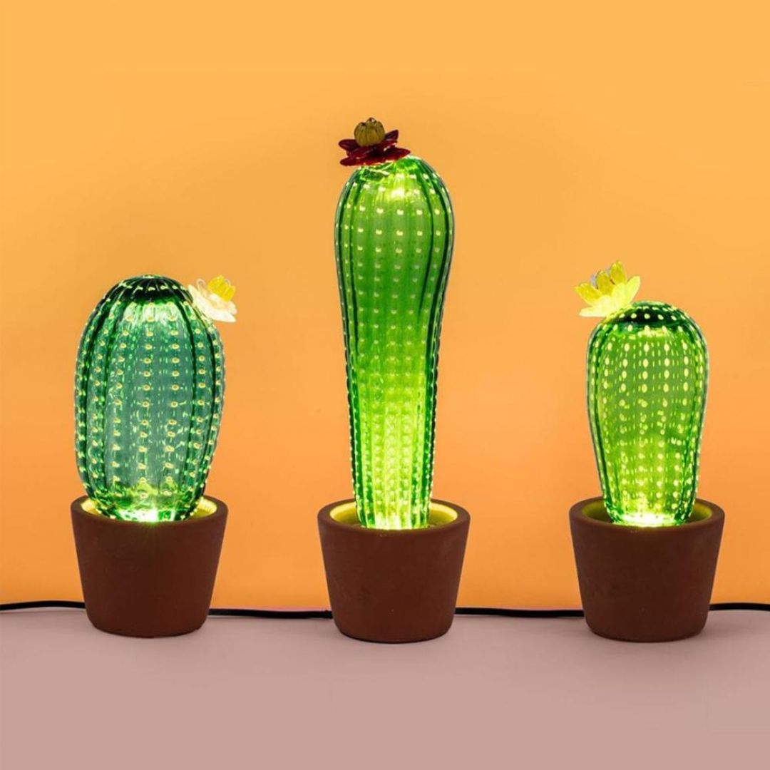 Seletti 14690 CACTUS SUNRISE лампа настольная кактус 117605 - Вид №1
