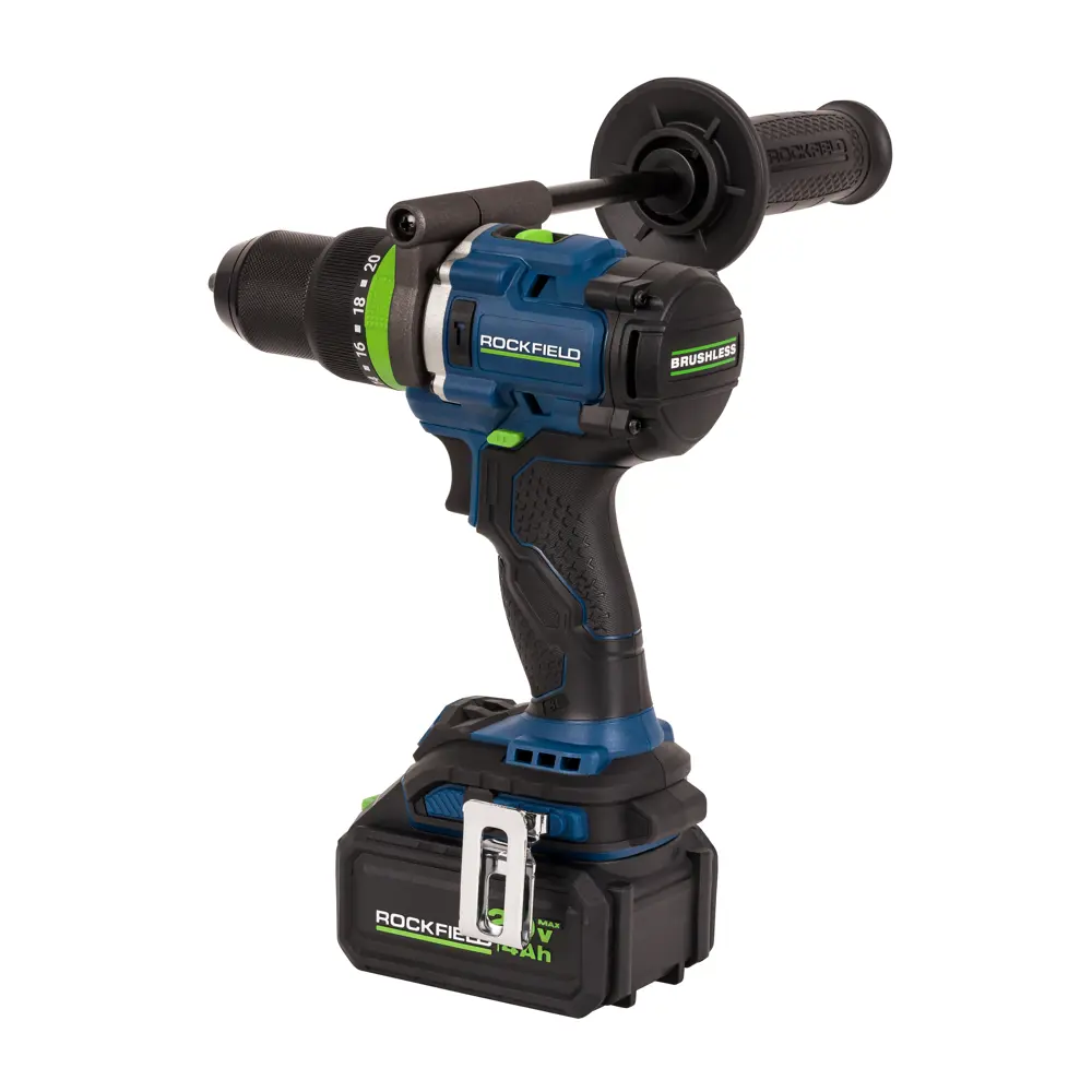 Аккумуляторная дрель-шуруповерт Rockfield RF2094BK с ударным механизмом 89366407 STLM-1498202 - Вид №3