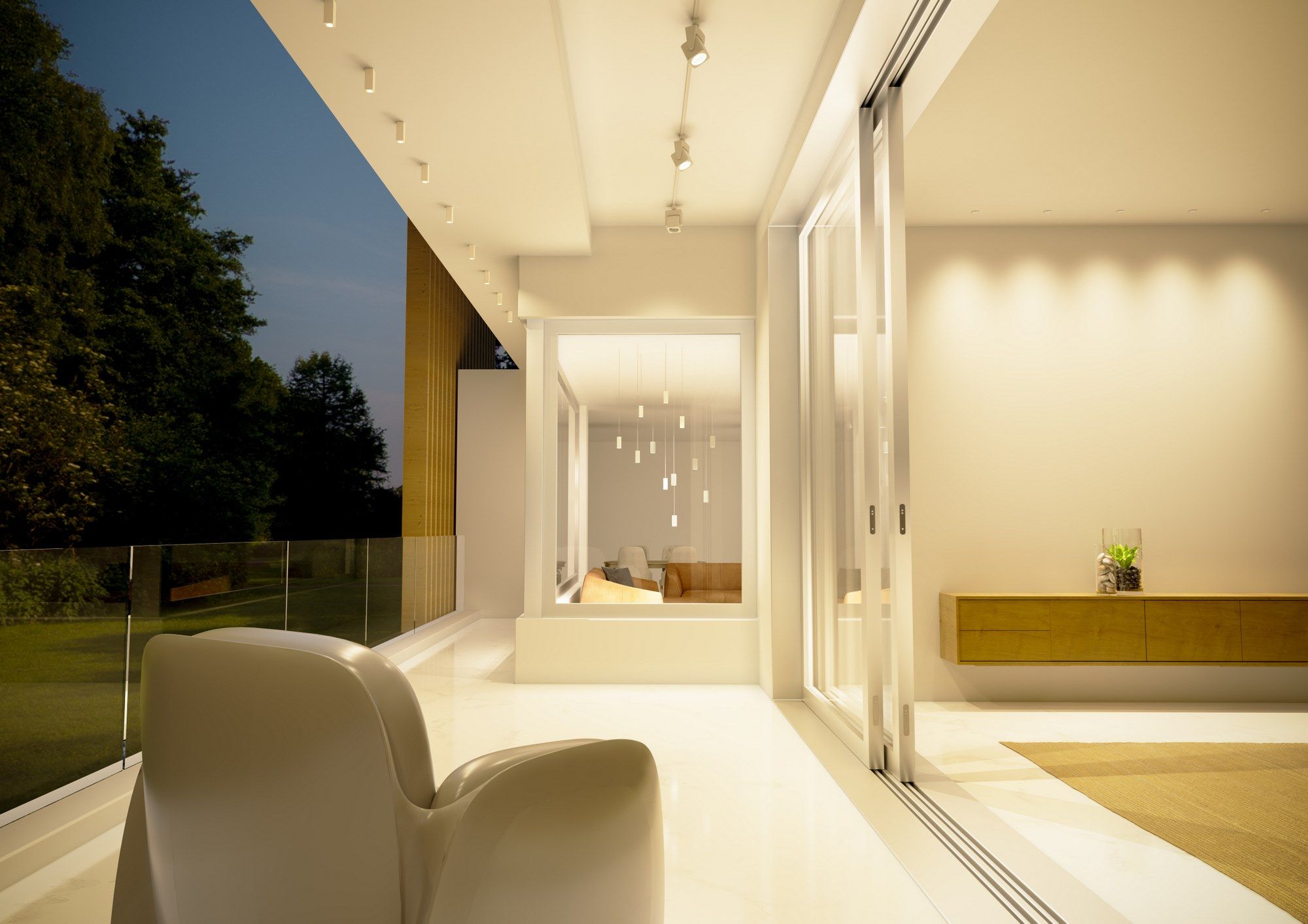 Алюминиевый светодиодный светильник BENEITO FAURE Pulsar ARCH-00067453 - Вид №3