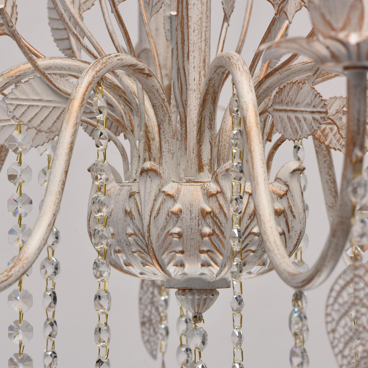 Подвесная люстра De Markt City Роса 5 422012108 бежевая DE MARKT РОСА 187021 Бежевый  - Вид №1