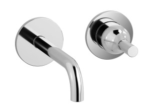 Настенный однорычажный смеситель для раковины