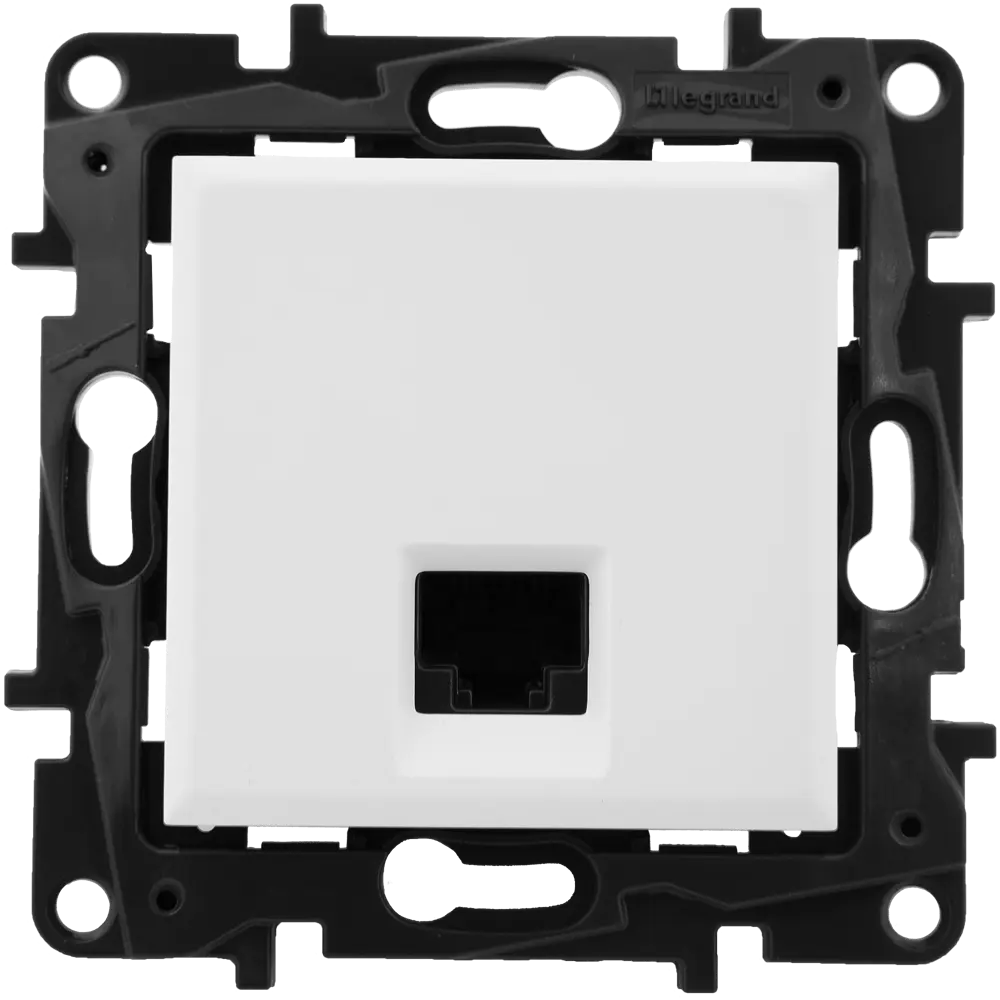 82064612 Розетка компьютерная встраиваемая Legrand Structura RJ45 UTP cat 5 цвет белый STLM-0018603